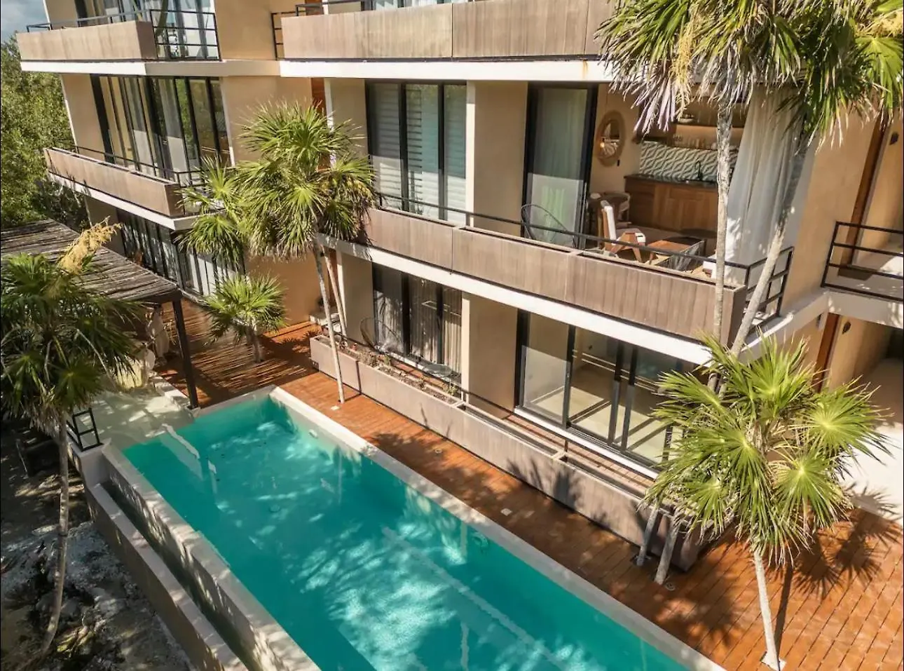 Luxury And Mordern Beachfront Condo By Bt Homes Tancah Aparthotel